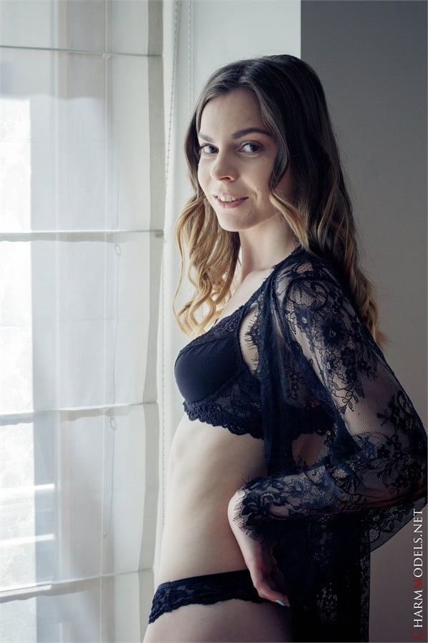 Amelia Miller elegant beauty in sexy lingerie